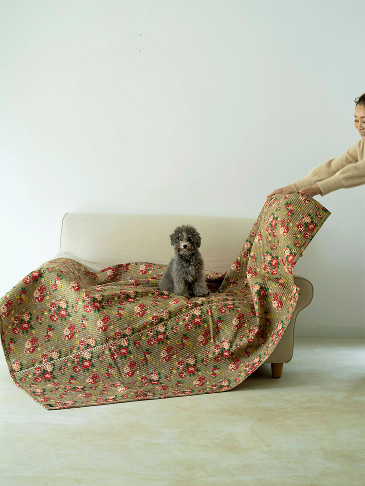 Antique Flower Indian Quilt Series