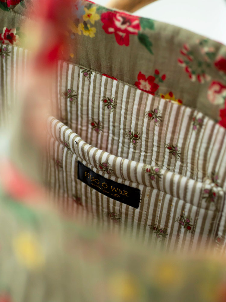 Antique Flower Indian Quilt Series