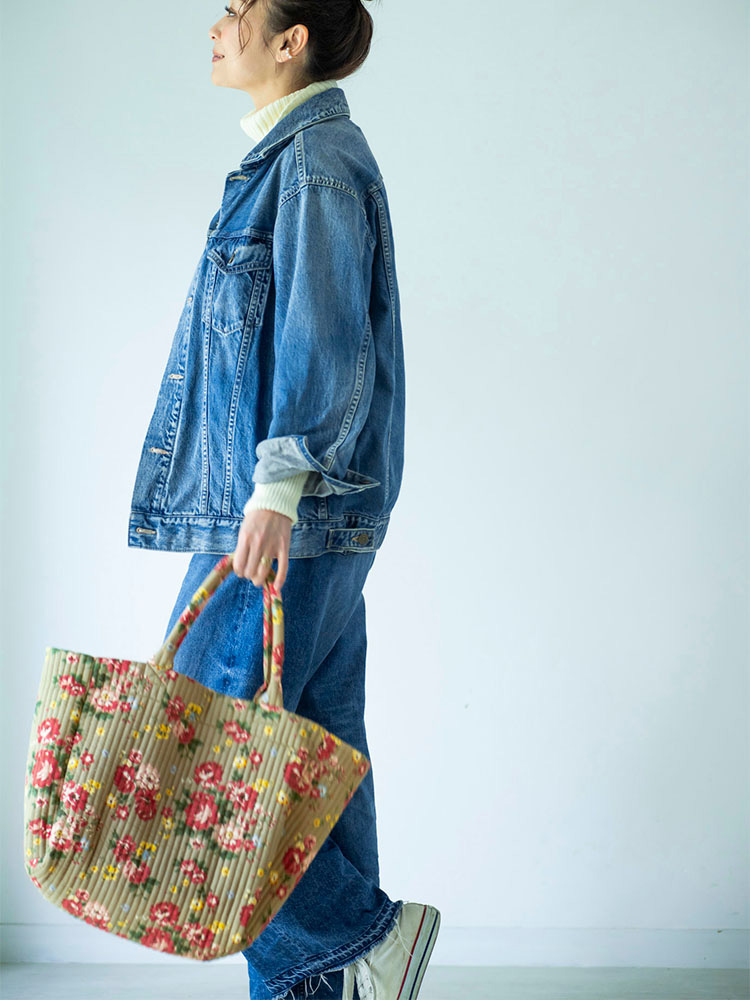 Antique Flower Indian Quilt Series