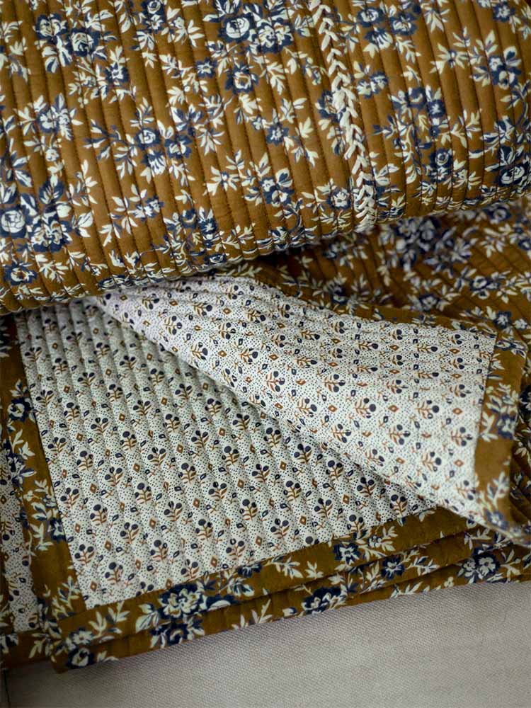 Antique Flower Indian Quilt Series