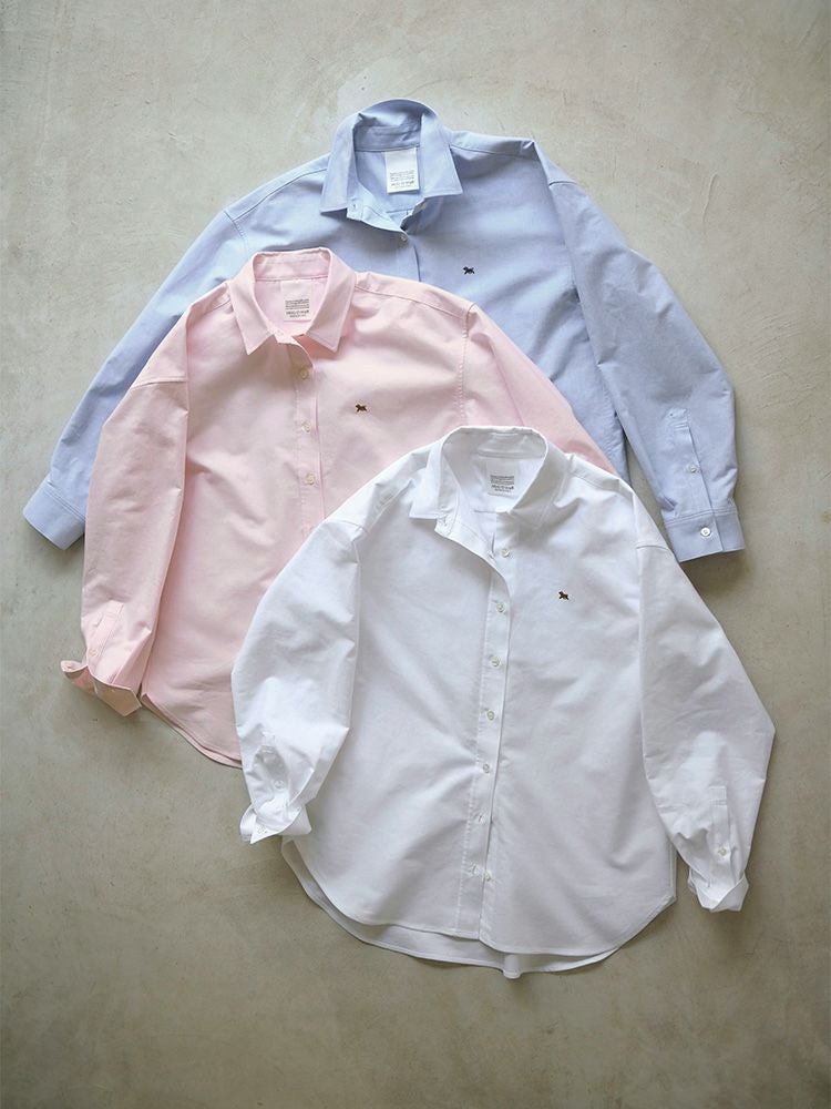 刺繍入りオックスオーバーシャツ | HUG O WaR ONLINE STORE