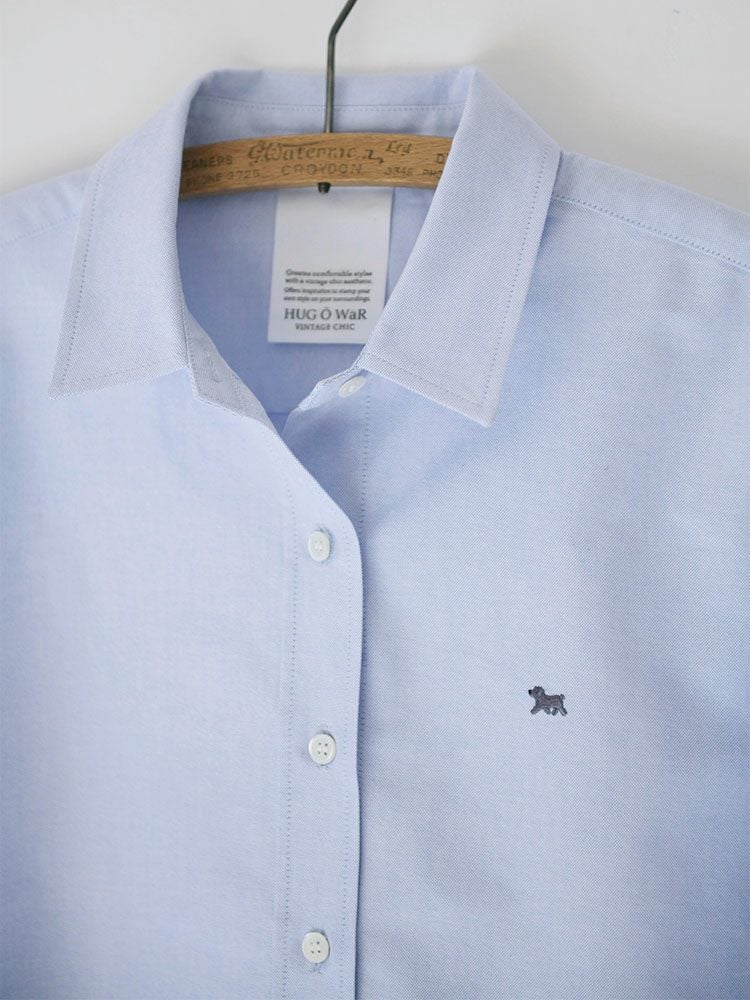 刺繍入りオックスオーバーシャツ | HUG O WaR ONLINE STORE
