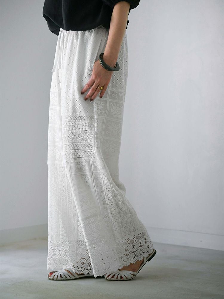 パッチワークレースパンツ | HUG O WaR ONLINE STORE