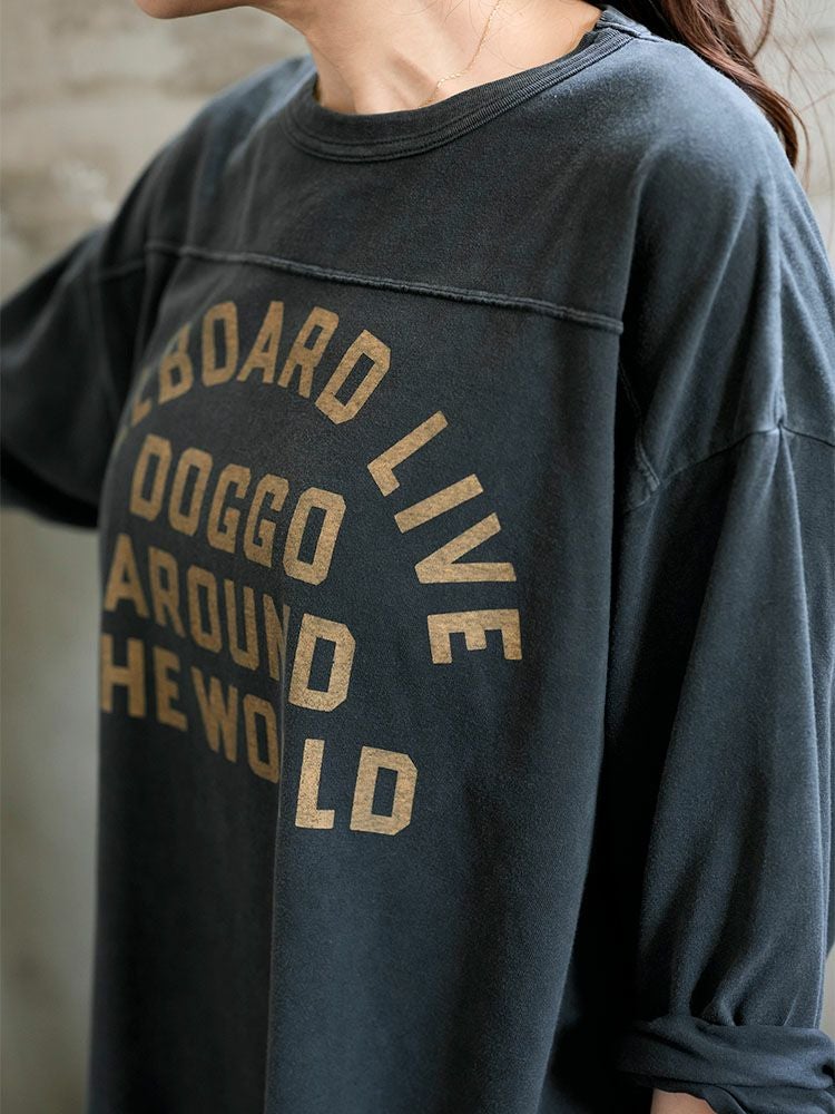 REMI RELIEF×HUG O WaRコラボフットボールT-sh（BILL BOARD LIVE 