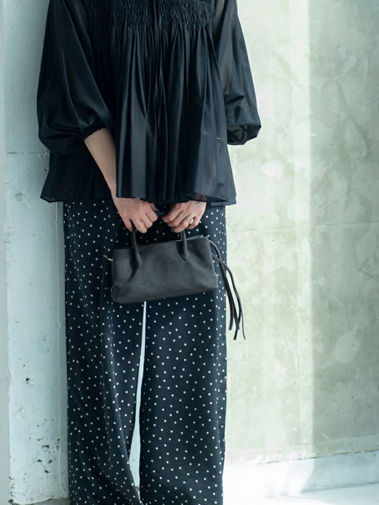 Cloth&Cross×MARY AL TERNA フリンジショルダーポーチ MARY AL TERNA × Cloth&Cross RIKYU ショルダーバッグ | HUG O WaR