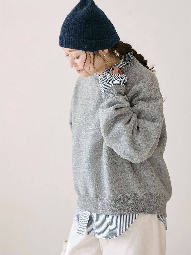 裏起毛ドロップショルダートレーナー | HUG O WaR ONLINE STORE