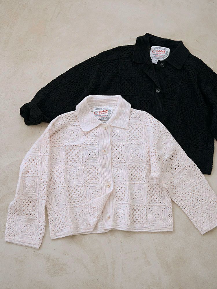 もみちゃん✨2025年 HUG Ō WäR 刺繍入りオックスオーバーシャツ tops | HUG O WaR ONLINE STORE