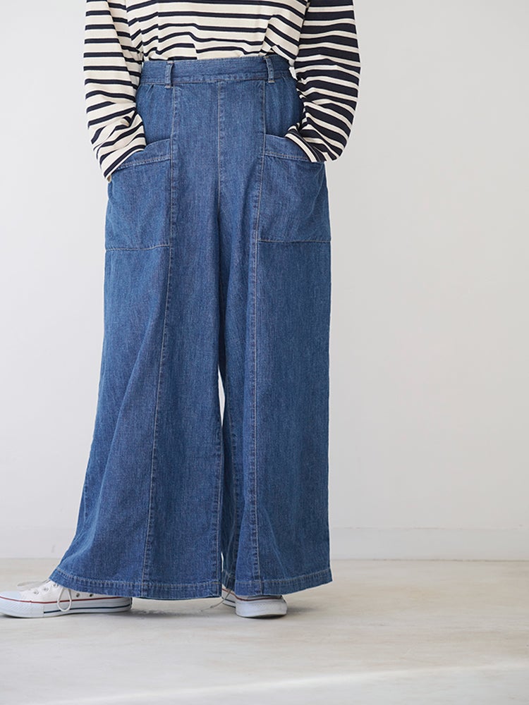 ハグオーワー　Hug O War ワイドデニム　サイズ1 デニムワイドパンツ | HUG O WaR ONLINE STORE