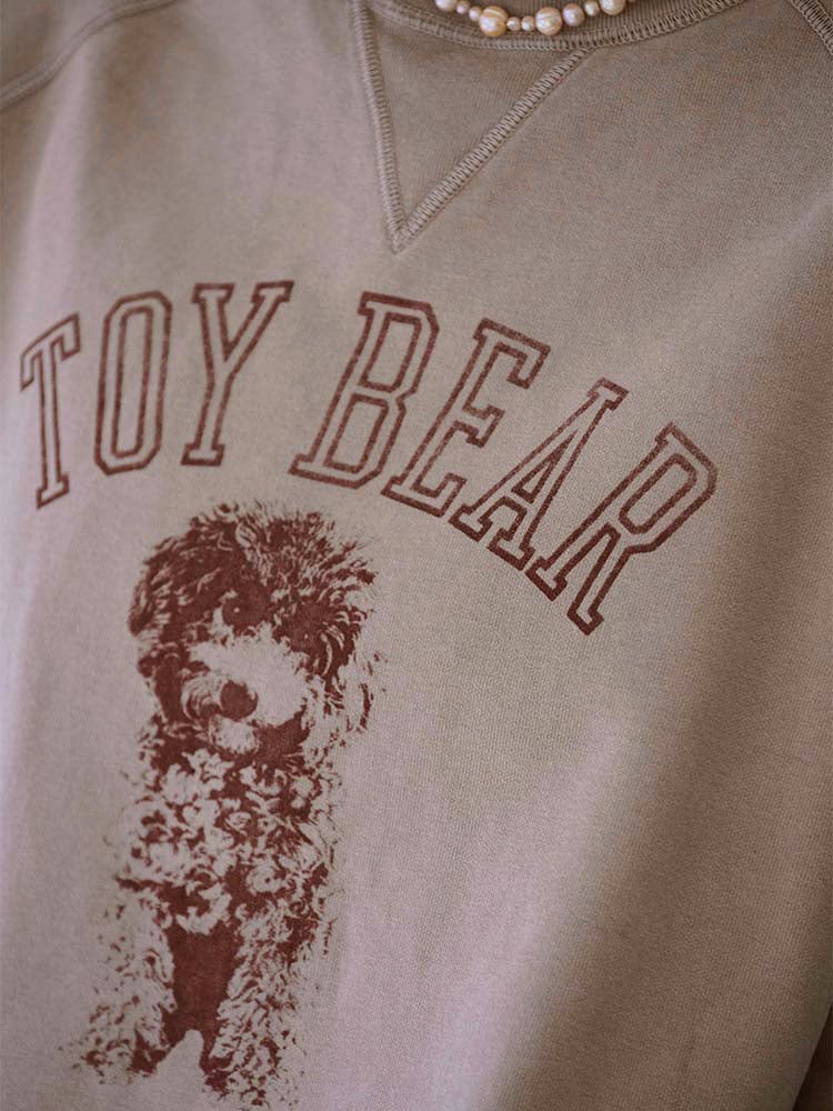 REMI RELIEF×HUG O WaRコラボクルーネックスウェット(TOY BEAR) | HUG