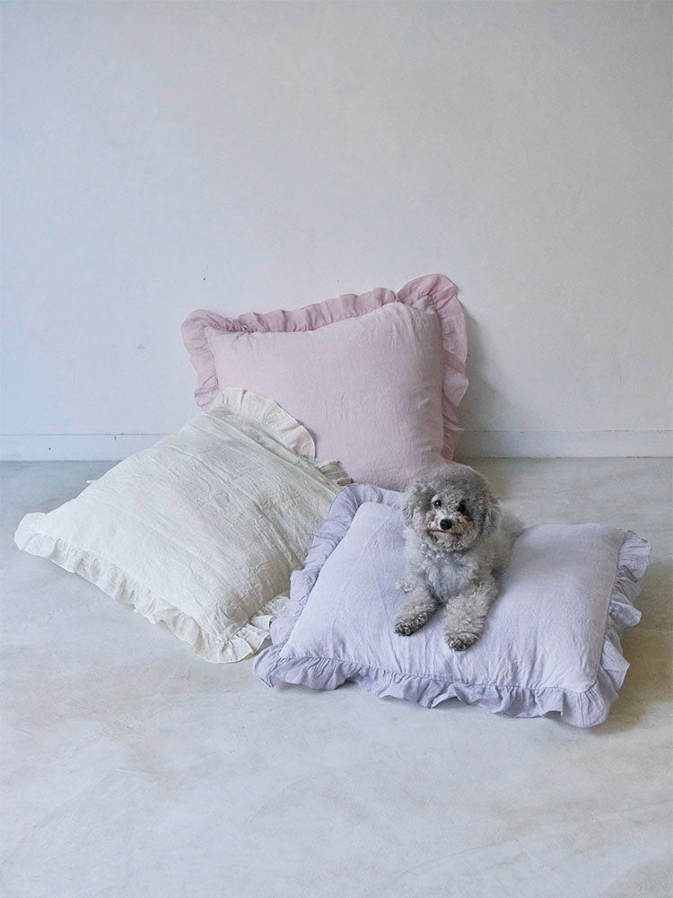 シアーフリルクッションカバー60×60 | HUG O WaR ONLINE STORE
