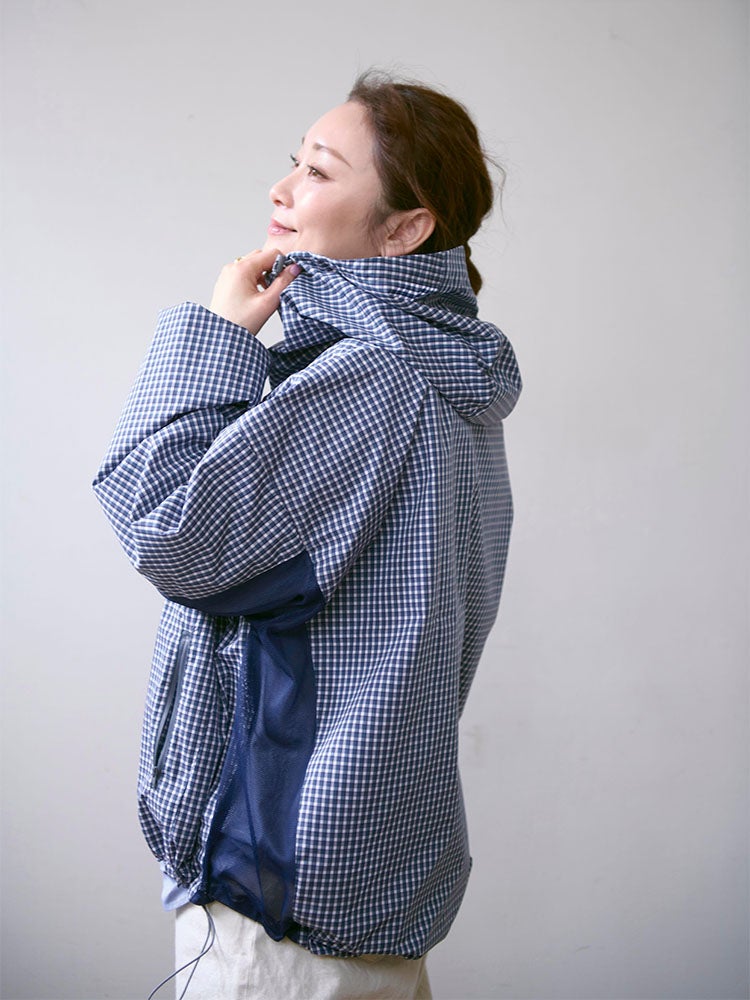 チェックUVカットマウンテンパーカー | HUG O WaR ONLINE STORE