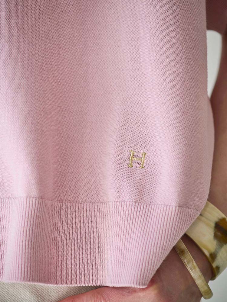 H刺繍ショートニットプルオーバー | HUG O WaR ONLINE STORE