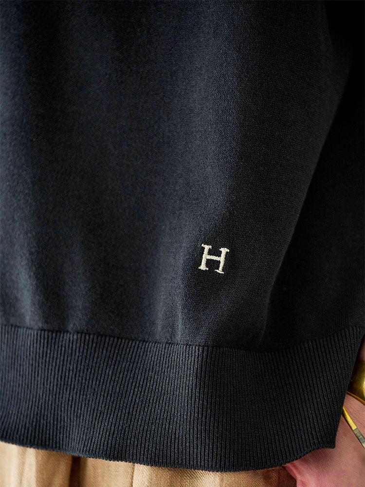 H刺繍ショートニットプルオーバー | HUG O WaR ONLINE STORE