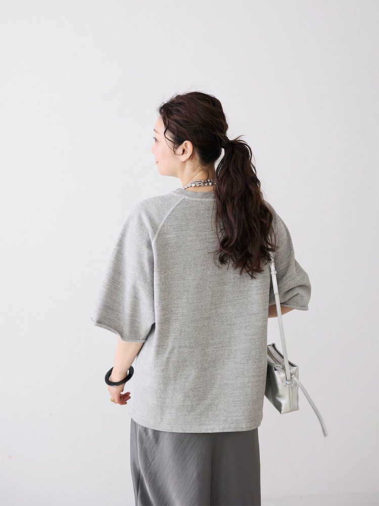 新品未使用、REMI コラボハグオーワー五分丈トレーナー REMI RELIEF×HUG O WaRコラボ天竺ハーフスリーブDog T-sh | HUG O WaR