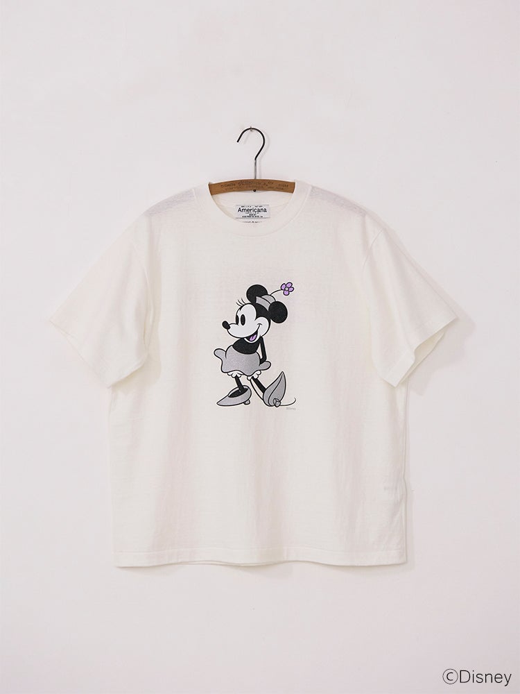 Americana×HUG O WaR/ミニーマウス/グリッターpt.T-sh | HUG O WaR