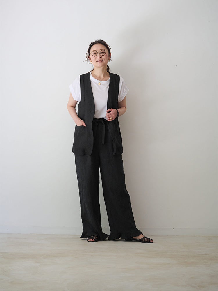リネンフリルヘムパンツ | HUG O WaR ONLINE STORE